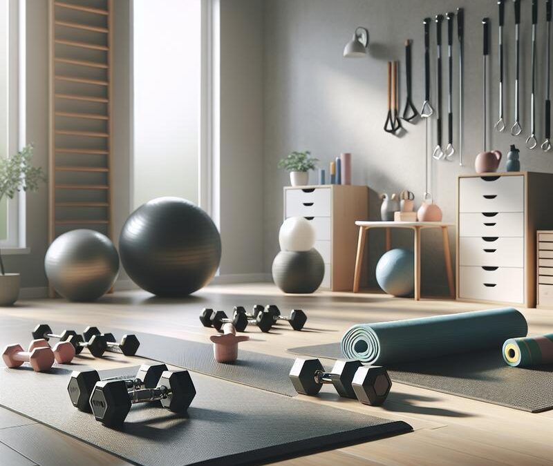 Come allenarsi con piccoli attrezzi a casa